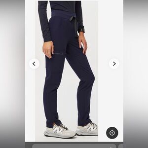 FIGS high waisted Yola in navy